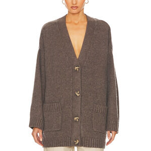 Brown Women's Cardigan Sweater